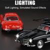 1:32 Scale 300SL C260L Toy Car Model Metal Body Rubber Tires sound light Pull Back Miniature Models Boys Gifts Collectibles
