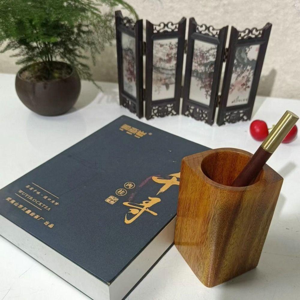 Portable Pen Container Large-capacity Stationery Storage Holder New Pen Holder Student Gift