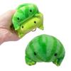 Funny Watermelon Frog Plush Toy Creative Frog-Watermelon Hybrid Stuffed Animal Soft Decompression Doll Room Decor Kids Gift