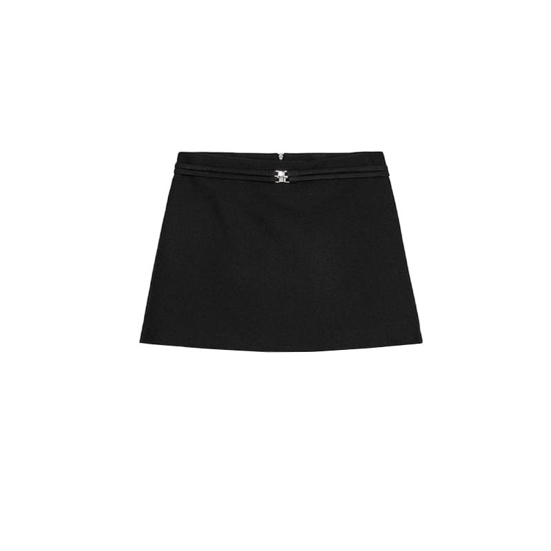 Spring and Summer New Women's Clothing French Preppy Style with Belt High Waist Temperament Wild Casual Culottes 2823536