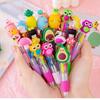 Unicorn Four-Color Mini Ballpoint Pen - Cute Cartoon Pocket Pen