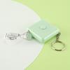 Square Retractable Tape Measure with Keychain Portable Mini Double-sided Soft Measuring Tape Tailor Sewing Cloth Body Measurement Tape