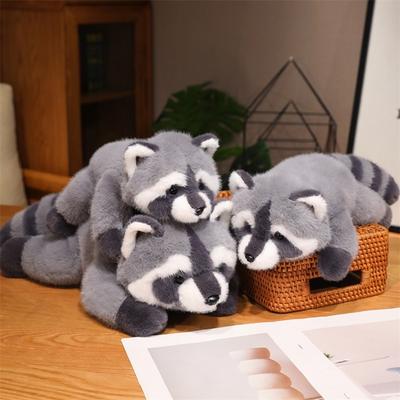 Raccoon Plush Toy Cute Little Panda Doll Animal Doll Sofa Pillow Home Derection  Plush Raccoon Toy