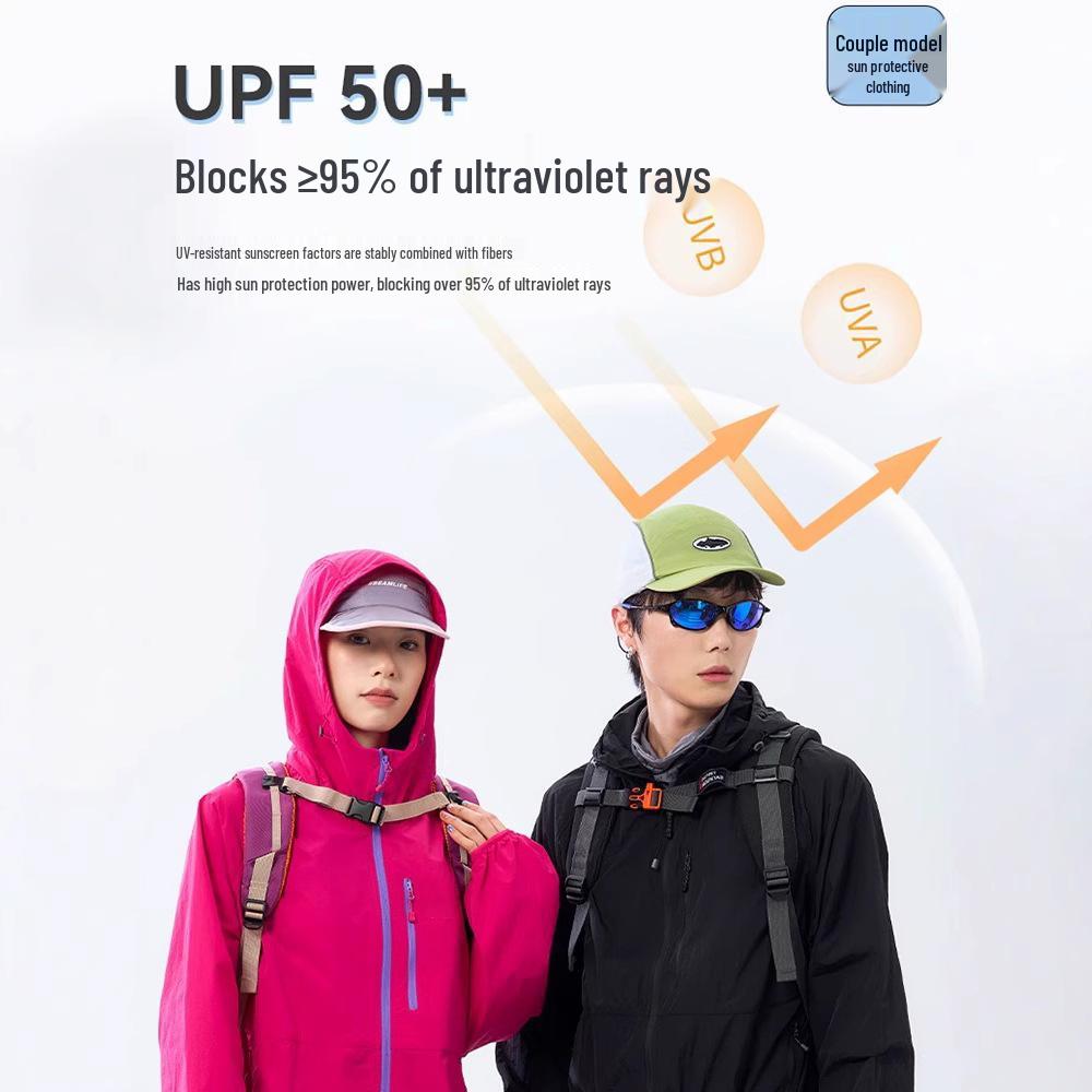 Woodpecker Women's Summer UV-Protective Cycling Jacket: Stylish, Lightweight, and Loose-Fitting.