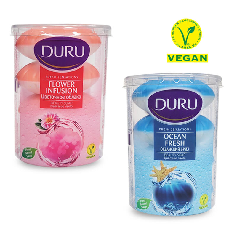 Веганское мыло «Свежее ощущение» (100 г х 4) Ocean Fresh