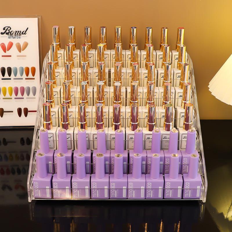 Acrylic Multi-layer Nail Polish Display and Storage Rack