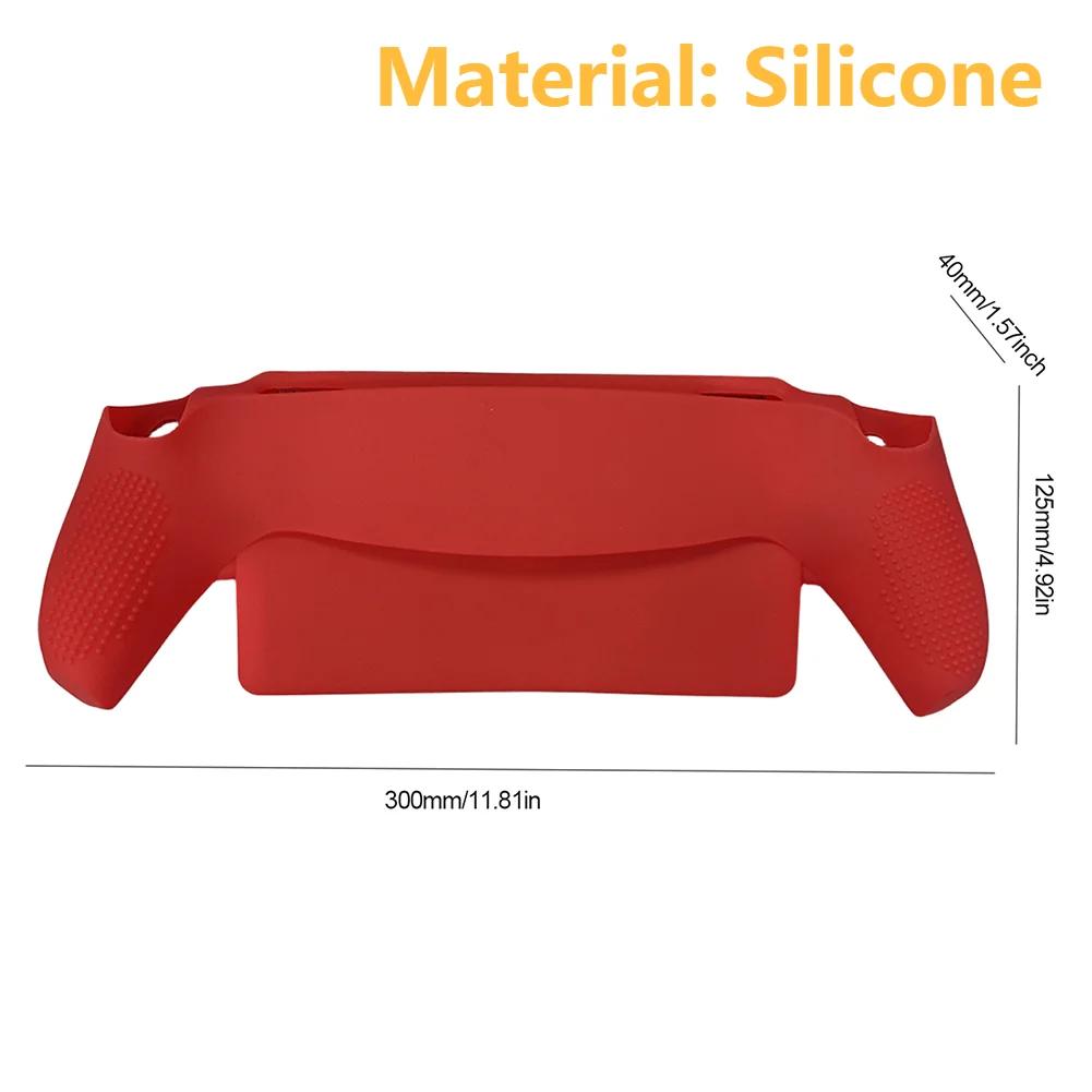 Transparent Protective Shell Case for PS5 Portal Handheld Game Console Shockproof PC Gaming Console Controller Sleeve Anti-Drop