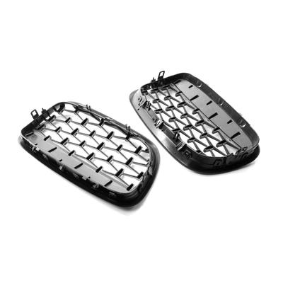 1 Pair of Car Front Grille Front Kidney Grilles Car Front Hood Bumper Kidney Grille Replacement for