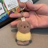 Embroidered Miffy Pendant Key Ring Backpack Ornament Cute Cartoon Portable Decor Trendy Accessory and Sweet Student Gifts Toys