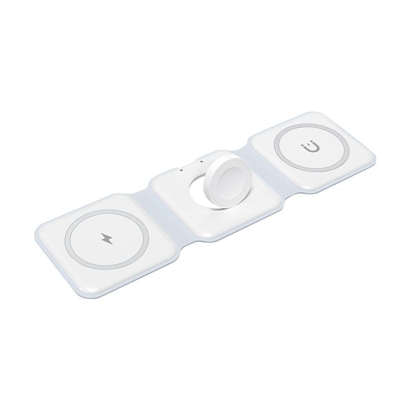 3 in 1 Charging Station for iPhone 16/15/14/13/12 Series, Travel Charger for Multiple Devices for AirPods 3/2/Pro,Apple Watch Serie