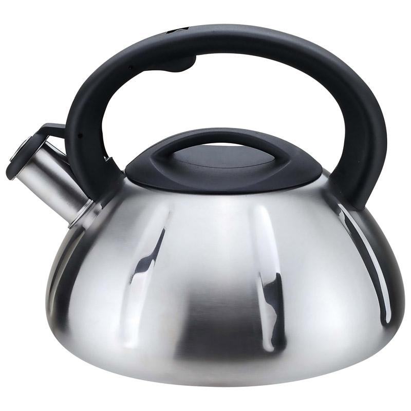 

Чайник Mallony из нержавеющей стали Mal-066 3 литра цельнометаллический матовый со свистком 910086