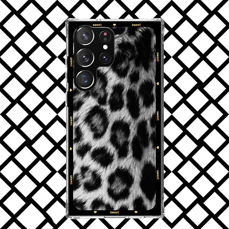 

Animal Leopard Print Phone Case for Samsung Galaxy S26 S25 Edge S24 S23 Ultra S22 Plus S21 FE S20 + Soft Cover Print Fundas Gala Samsung S20 Ultra