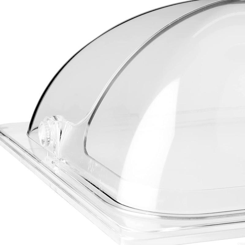 

C90A Practical Dust Cover Rectangular Clear Dome Guard Cover for Bread Dessert China Mainland