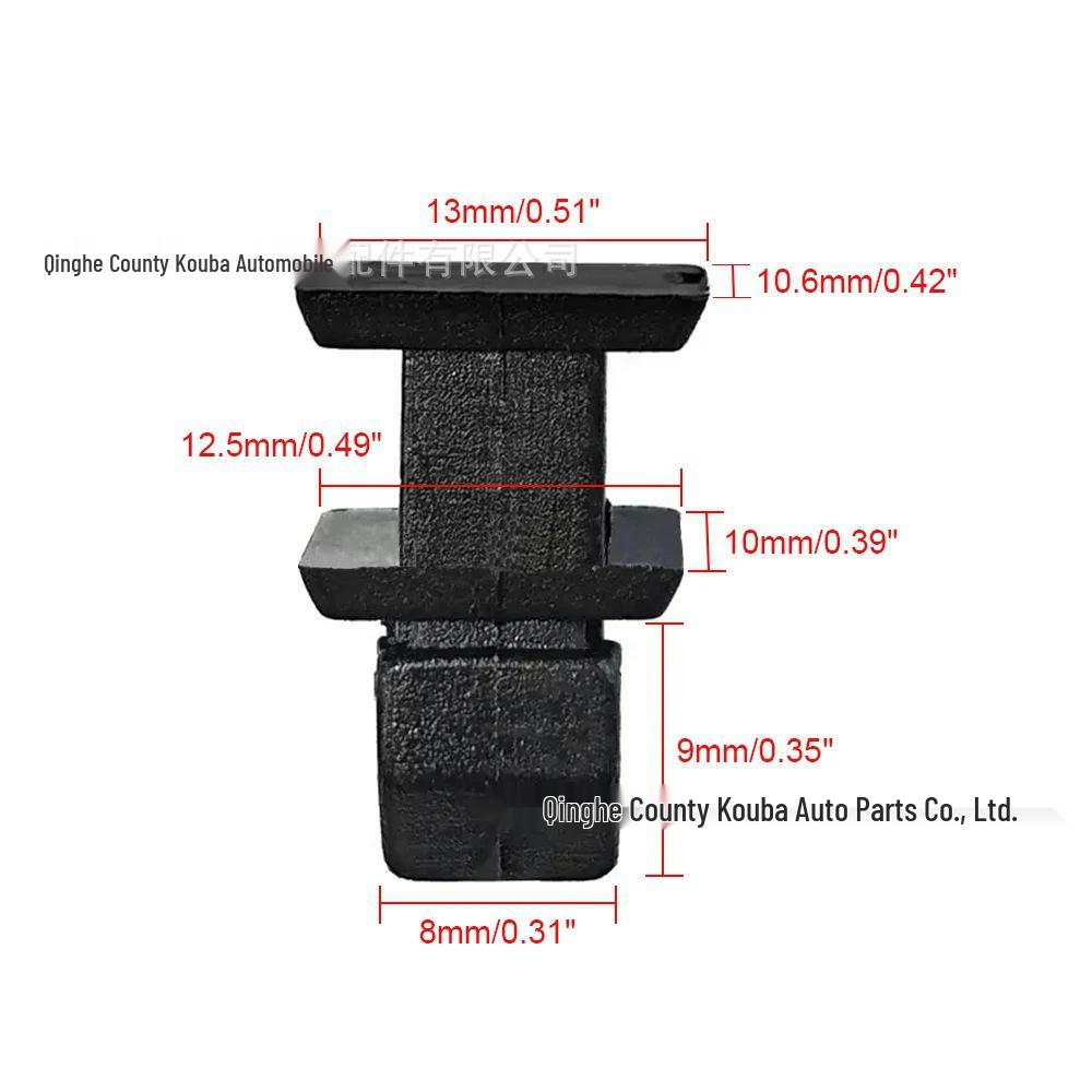 Fender Liner and Decorative Panel Clip for Mercedes-Benz & BMW