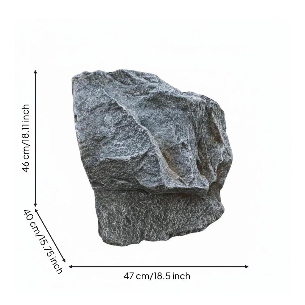 Foam Rock Model Rough Texture Lightweight Irregular Shape Decorative