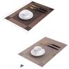 High-End European-Style Non-Slip, Heat-Resistant PVC Dining Mat