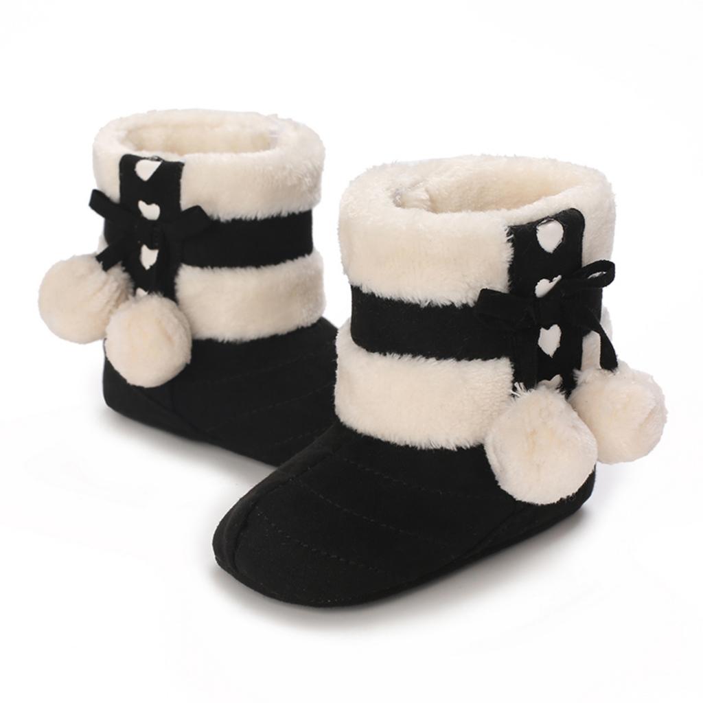 Baby Warm Boots for 0-12 Months, 0-1 Year Old Infant Booties for Boys and Girls