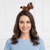 Pony Horse Headband Cartoon New Year Headpiece Funny 2026 New Year Headband  Party Decoration
