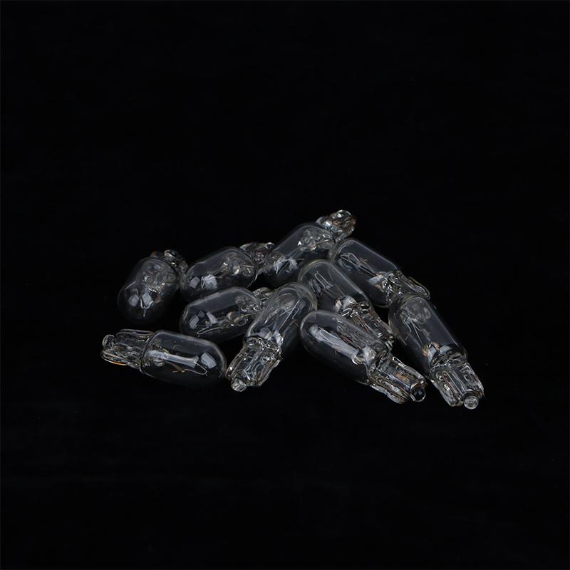 10Pcs Bulb 12V 3W T6.5 Car Dashboard Instrument Panel Light Indicator Lights