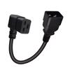 Efficient 16A 250V Power Cord Right Angle IEC320 C19 To C20 Power Cable for UPS Power Supplies 3x1.55mm2 Power Wire