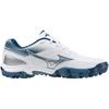 Mizuno Wave Gaia 3 Handball Club Wide Size 2E Shoes, Activities, Width, Lightweight, Indoor, White/Blue/Silver, 27.0 cm,