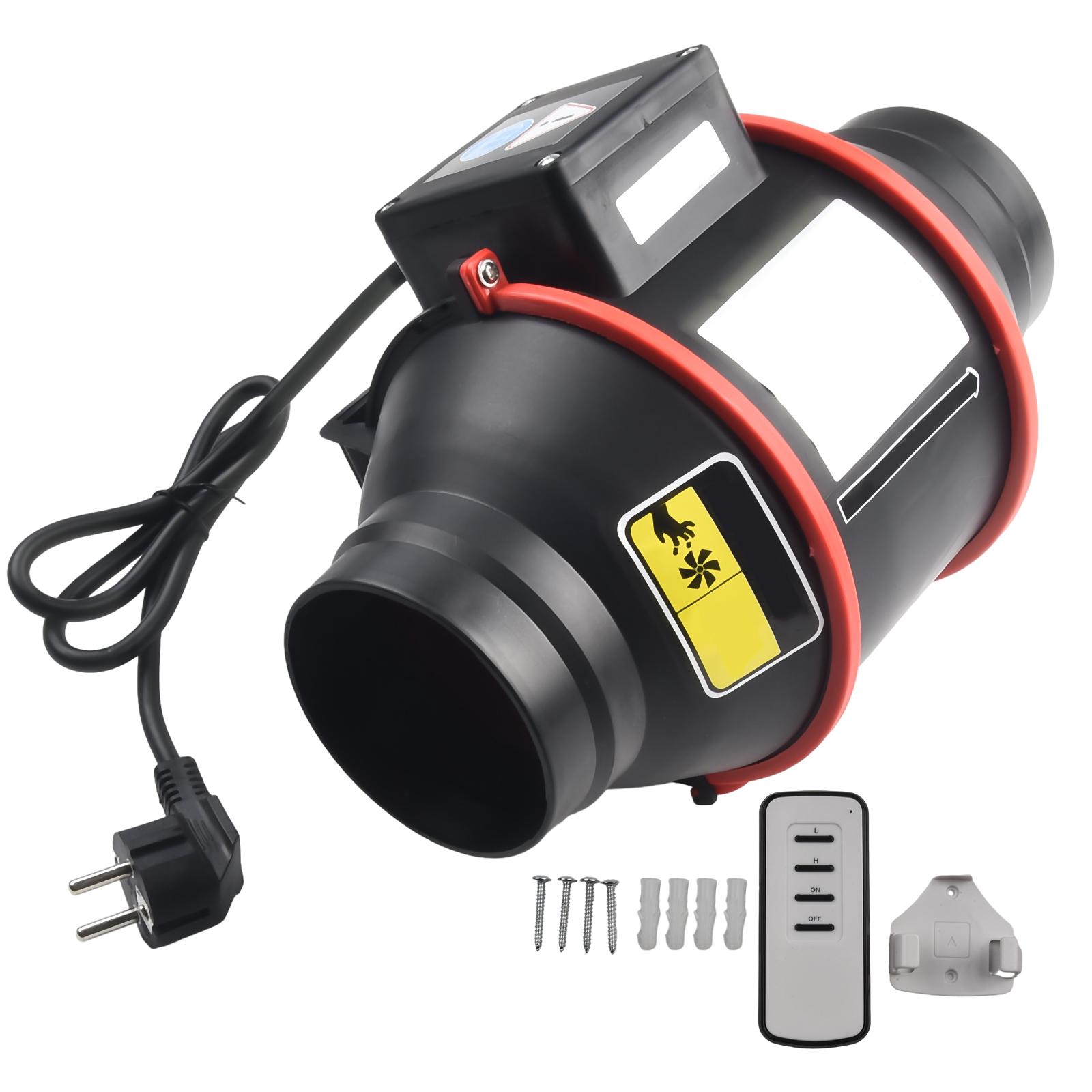 

1 шт. Дымовой вентилятор 100 мм Регулировка скорости Встроенный вентилятор смешанного потока с регулируемой скоростью 45 Вт/48 Вт 220 В Высокоскоростные тихие вытяжные вентиляторы светло-желтого