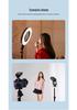 2.5m Portable Photography Tripod Stand with Reinforced Spring for Flash & Live Streaming