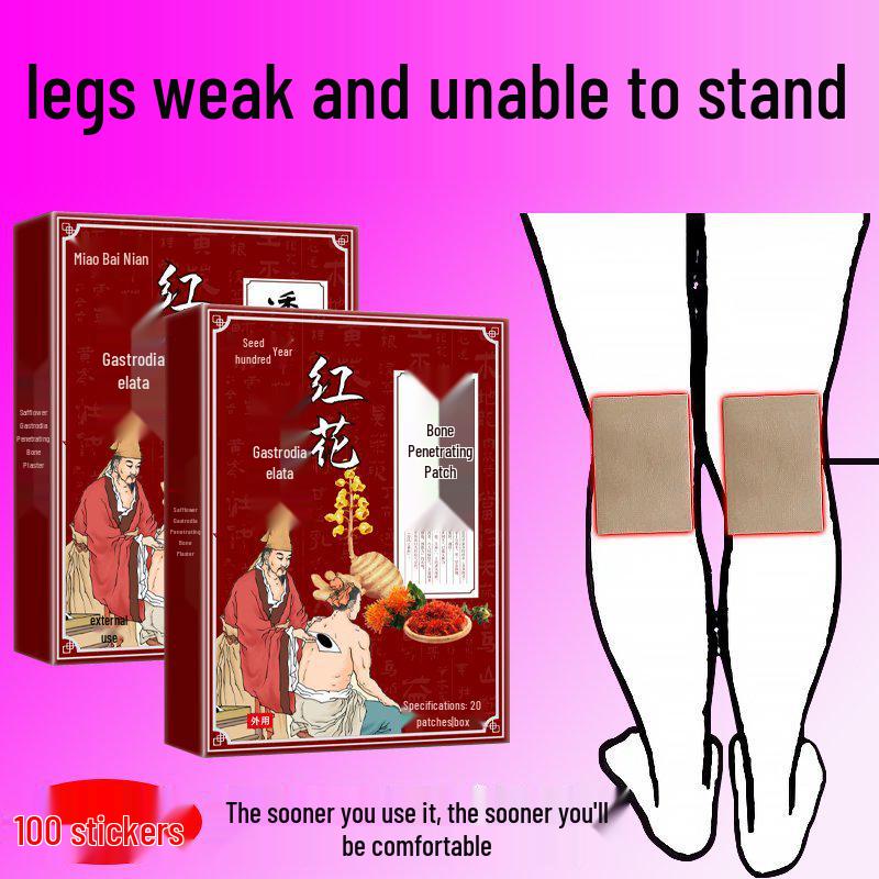 Revitalizační náplasti na nohy a kolena pro seniory při slabosti a únavě