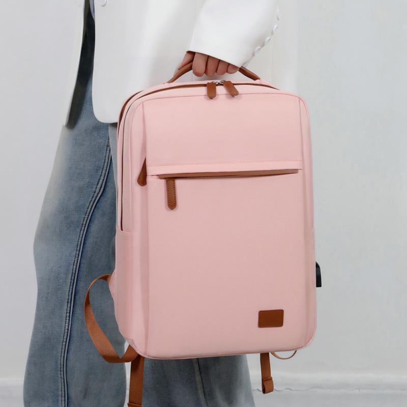 Women'S Backpack Multifunctional Business Laptop Backpack Oxford Cloth Large Capacity Travel Bag