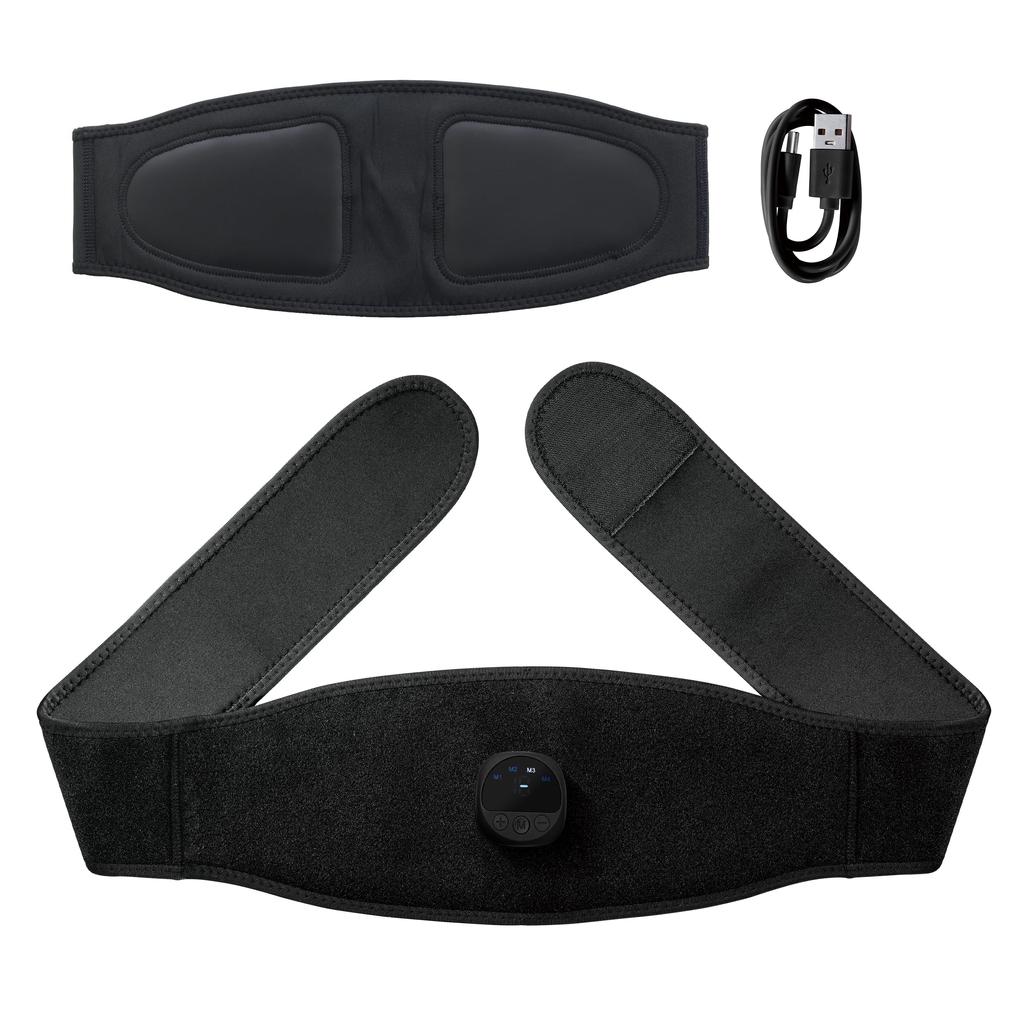 Alinco EMS Abdominal Muscle Training USB Simple Equipped with Electric 10 Intensity 4 Easy Quiet Convenient for Exercise Indoor and Outdoor Health and