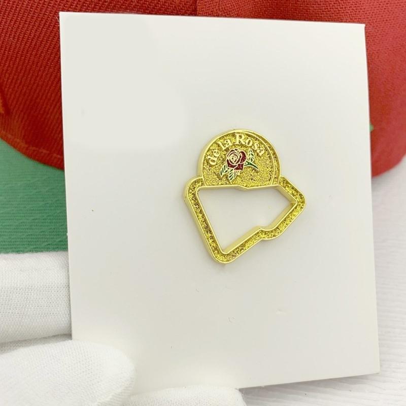 Metal Hat Pin Elegant Enamel Brooch Creative Decoration Pins Personalized Pin for Hats and Jackets Clothing Decorations