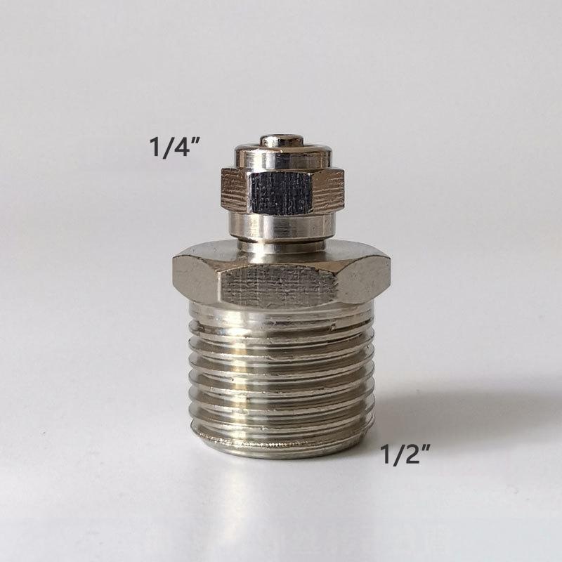 Lead Free Brass Valve,Purifier fittings connections Faucet ball valve 1/4"3/8" 1/2" Mini Ball Valve with Switch use