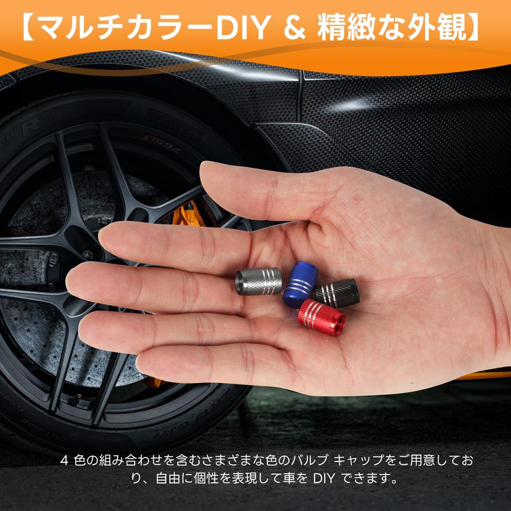 UmeMart JB64/JB74 Compatible avec Suzuki, Bouchons de valve de pneu en aluminium, Prévention de la corrosion, Garantie d'étanchéité à l'air, Tout-terrain