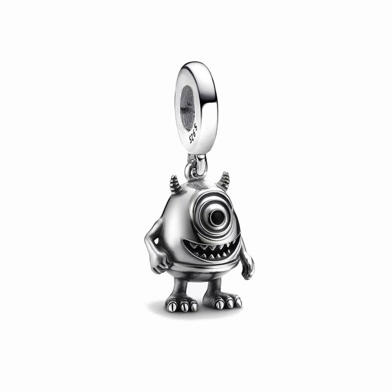 Charms Miniso Disney Coffin Cheshire Cat Dumbo Winnie Plata De Ley 925 Silver Jewelry Beads Bracelet For Women Trinkets