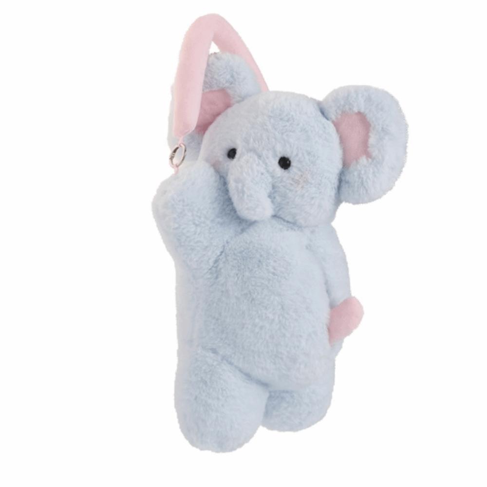 Animal Shape Elephant Car Seat Tissue Box Soft Wall Hanging Napkin Dispenser  Auto Accessories