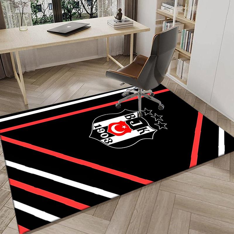 Besiktas Crest Legacy 1903 Area Rug Office rug, Chair Rug, Decor Carpet Livingroom bedroom Mat, Large Size Fan gifts Christmas gifts