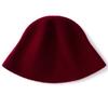 Soft Waxy Cashmere Hat Autumn and Winter New Women's Casual Ear Protection Stack Hat Fashion Knitted Hat Solid Color Bucket Hat