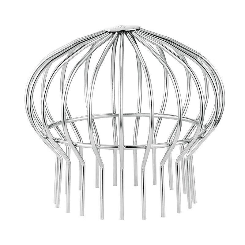 Wutuo Nerezový střešní balkonový odtokový sítko proti ucpávání