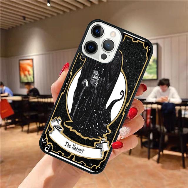 Tarot Card The Hermit phone Case Cover For iPhone 17 Air 16 15 14 Plus  apple 16 11 12 13 Pro Ma coque
