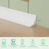 1PC 3/2/1M Quarter Round Molding Trim Peel and Stick Caulk Strip Flexible Shower Threshold Bathroom/Kitchen Countertop