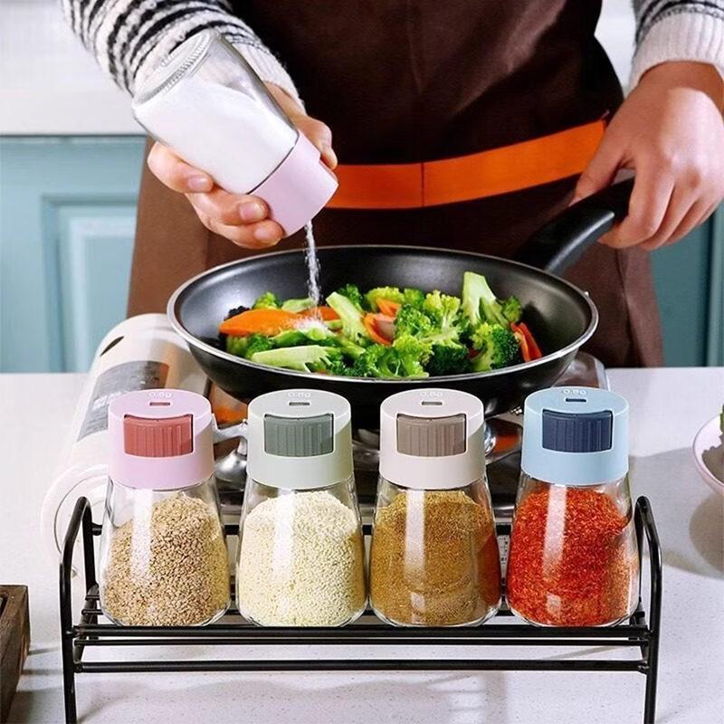 ZISIZ Quantitative Glass Salt Shaker