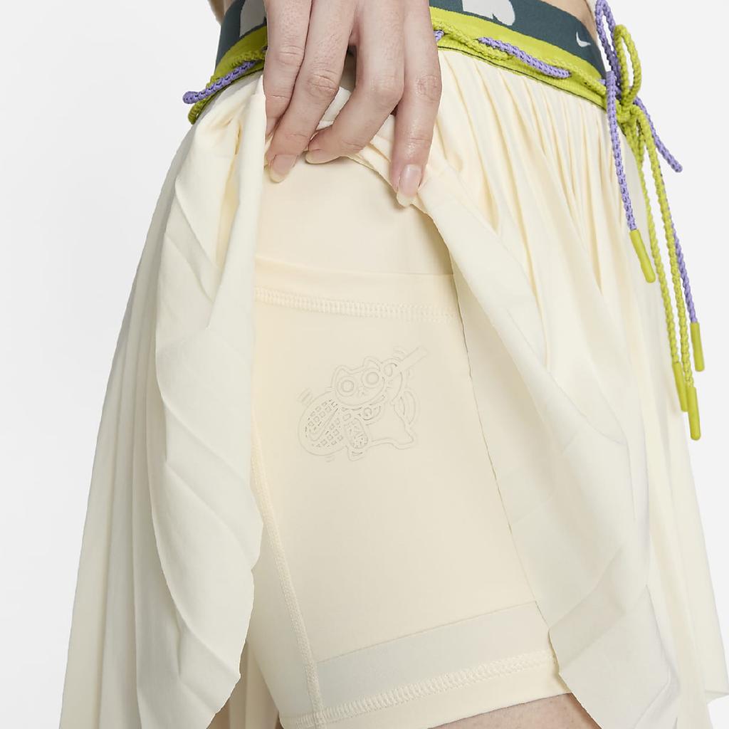 New Nike Casual Short Skirts Women's Ecru DX1843-113