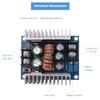 Precise Step Down 300W 20A Module Buck Converter Cc Cv Dc Power Supply Module 6V-40V To 1.2V-35V Voltage Regulator Reducer 4V 5V