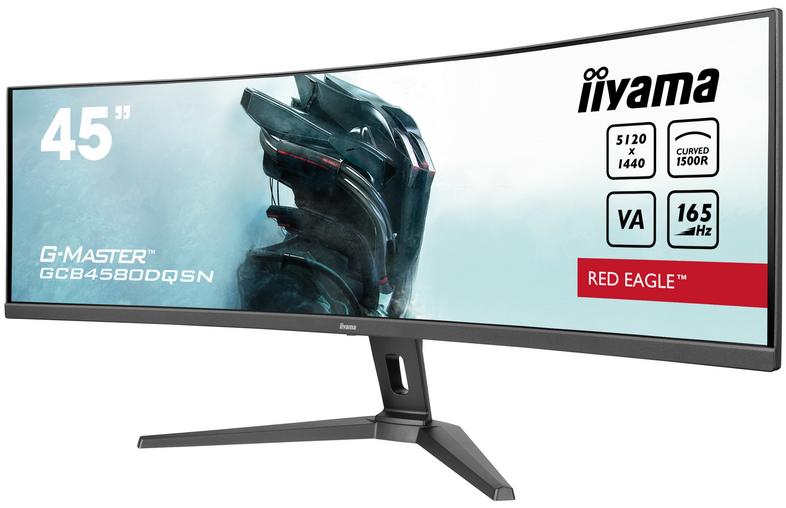 Iiyama red eagle gcb4580dqsn-b1 monitor 45 dqhd va 0.8ms 165hz