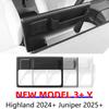 Screen Protector Frame Edge for Tesla New Model 3 Y Juniper Highland Display Protective Cover Sunglasses Case Card ETC Organizer