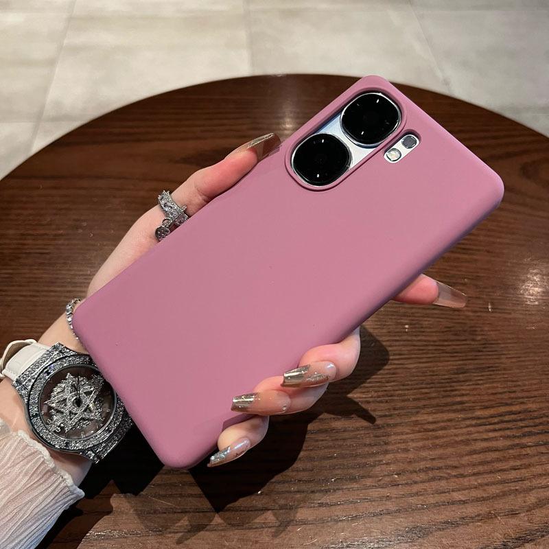Applicable To Iqooneo1pro Mobile Phone Case, Liquid Silicone vivoS11 Simple Solid Color Anti-drop Protective Case, Advanced Sense