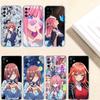 Miku Nino Itsuki Nakano Transparent Phone Case for Motorola Moto Edge 20 30 40 50 S30 Fusion Ultra Pro Neo Lite