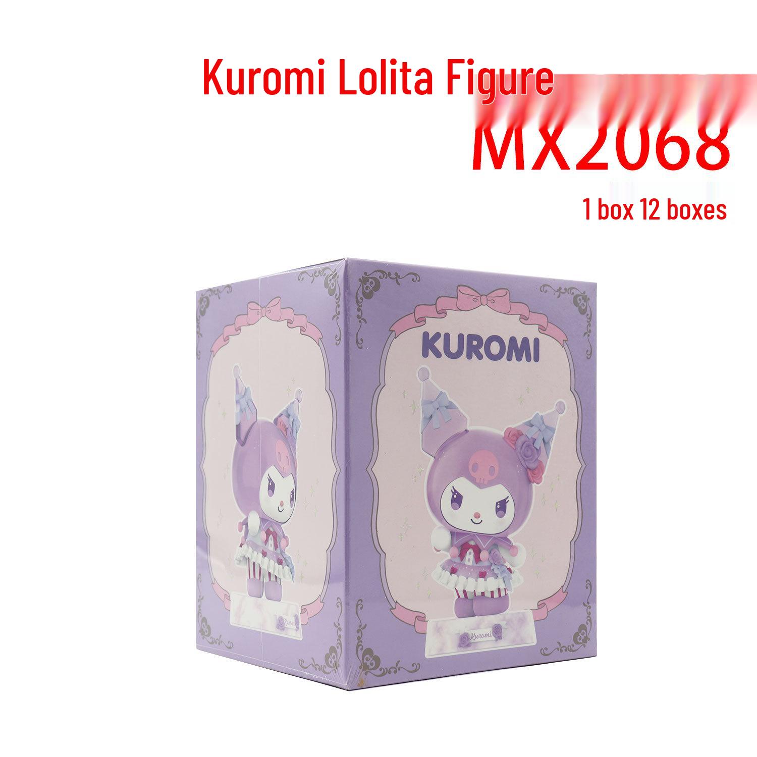 Playful Kuromi Sanrio Doll - My Melody Figure Ornament Birthday Gift.