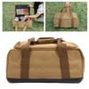 Campingförvaringsväska Multifunktionell utomhusverktygsväska med avtagbar avdelare Stor kapacitet Snabbåtkomst Dragkedjestängning