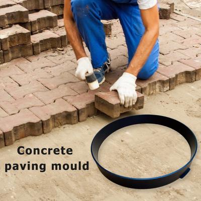 Stepping Stone Concrete Mold Floor Path Maker Mould Household Garden Paving Round Grass Supply for Garden Yard